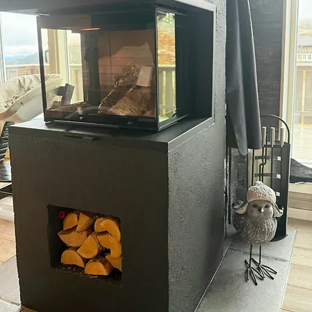 Mountain With Sauna Atop Fagerasen 펜션 트리실