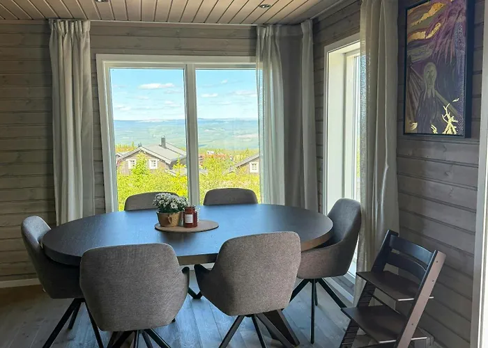 Mountain With Sauna Atop Fagerasen Semesterbostad
