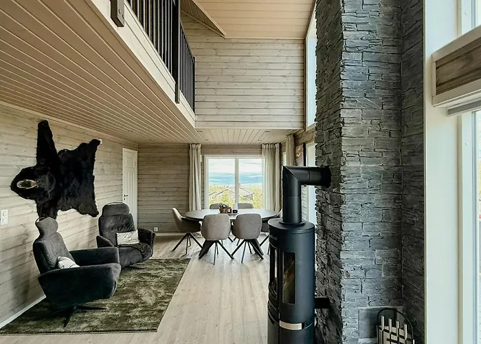 Mountain With Sauna Atop Fagerasen Vakantiehuis